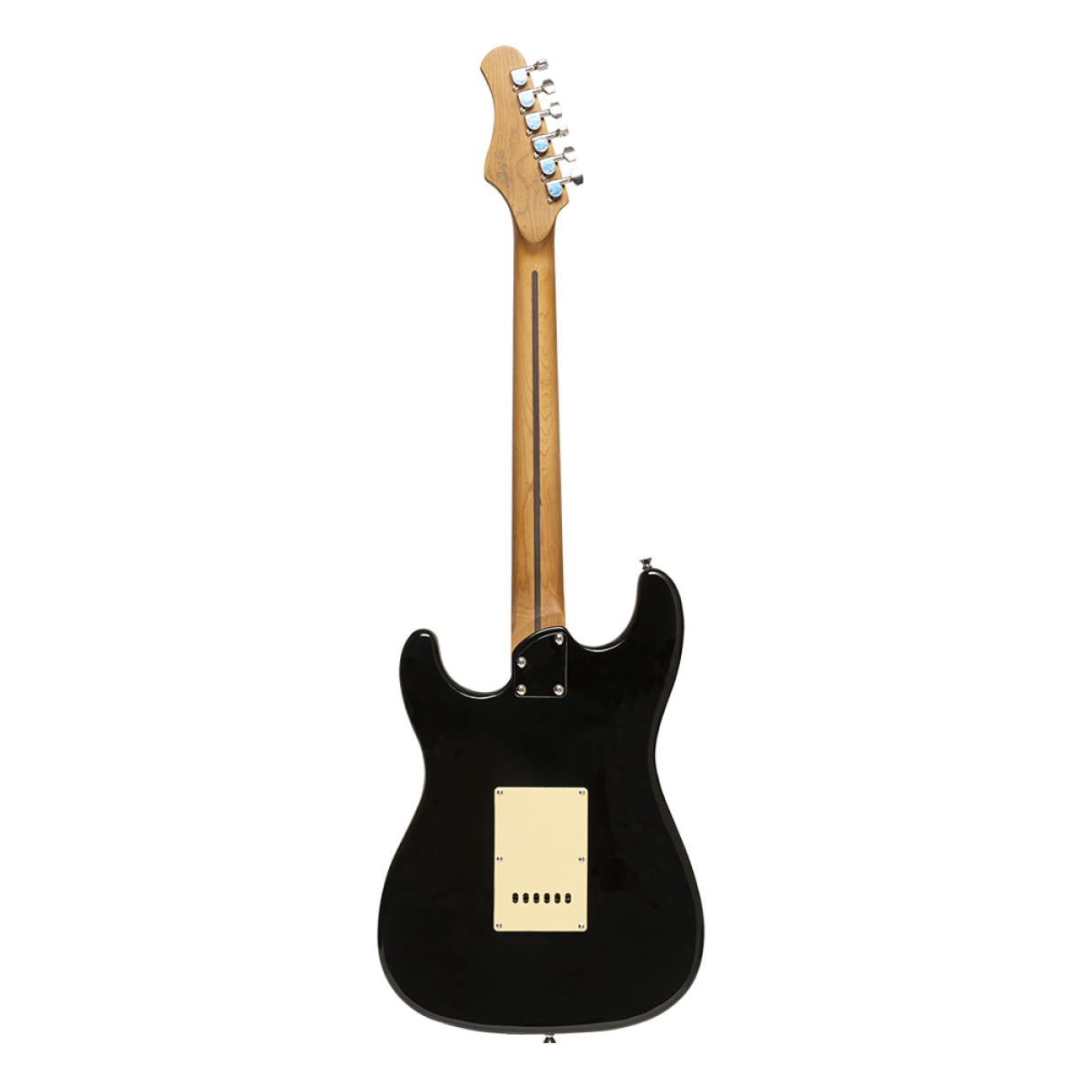 Elektriskā ģitāra Strat Stagg SES-55 BLK