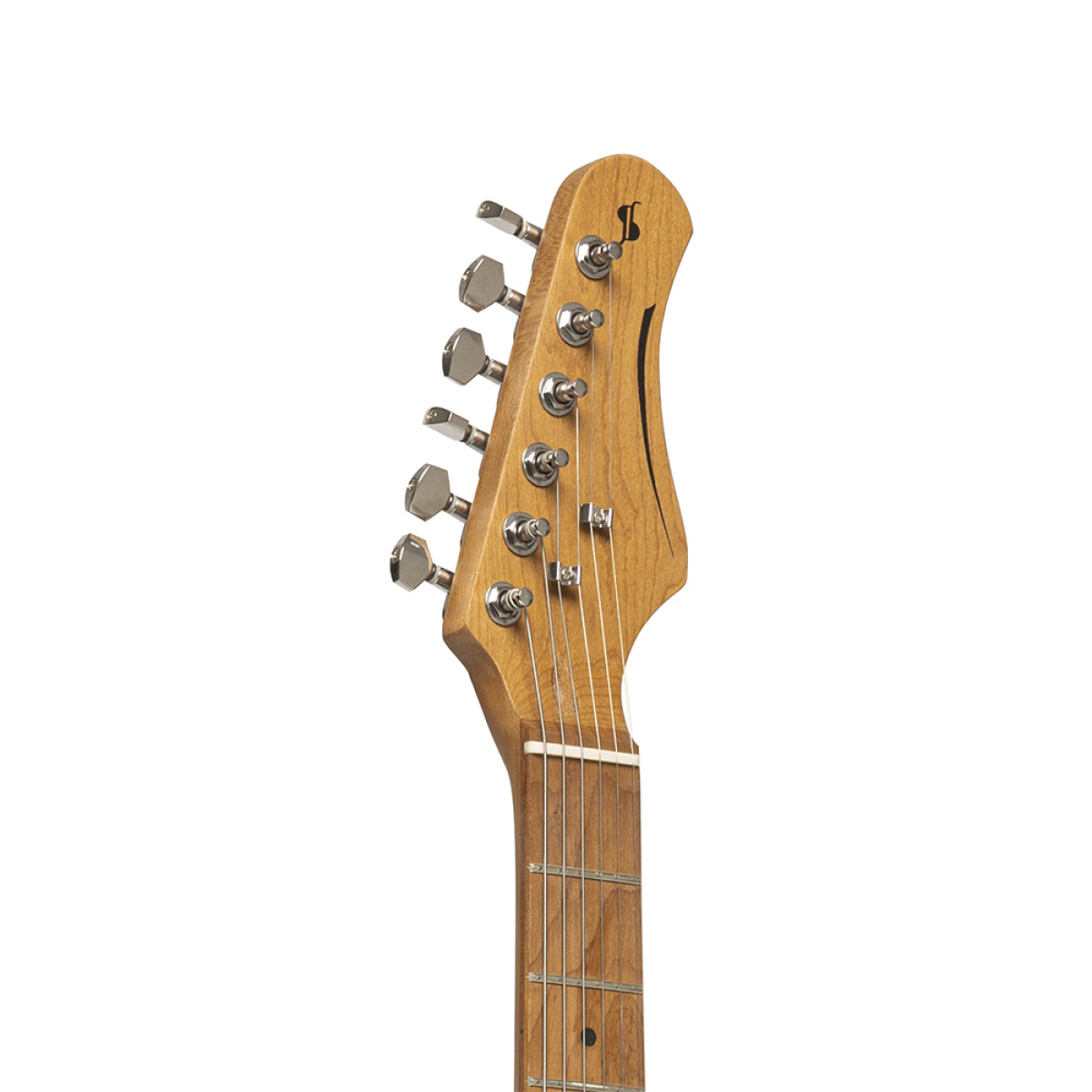 Elektriskā ģitāra Strat Stagg SES-55 BLK