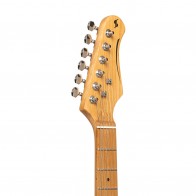 Elektriskā ģitāra Stagg SET-PLUS BK