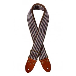 Ģitāras siksna 82-141 cm no austa neilona SWO-CLASS-BLK Stagg 