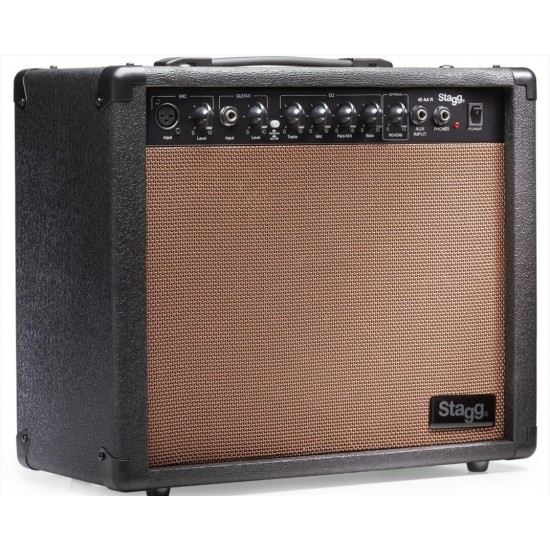 Acoustic amplifier Stagg 40 AA R EU