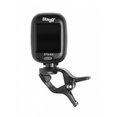 Black automatic chromatic clip-on tuner Stagg CTU-C1 (1pcs)