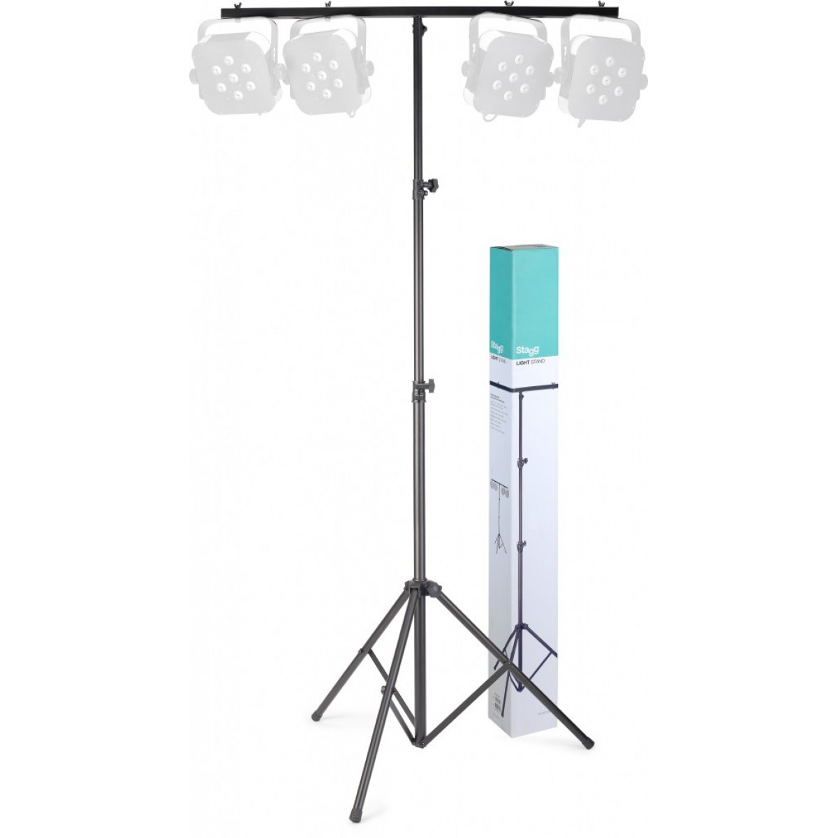 Gaismu statīvs LIS-0822BK 115-226 cm Stagg