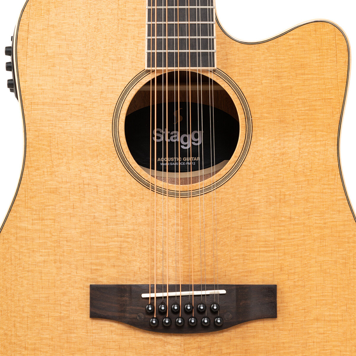 Acoustic guitar SA45 DCE-FM/12P (12-strings)