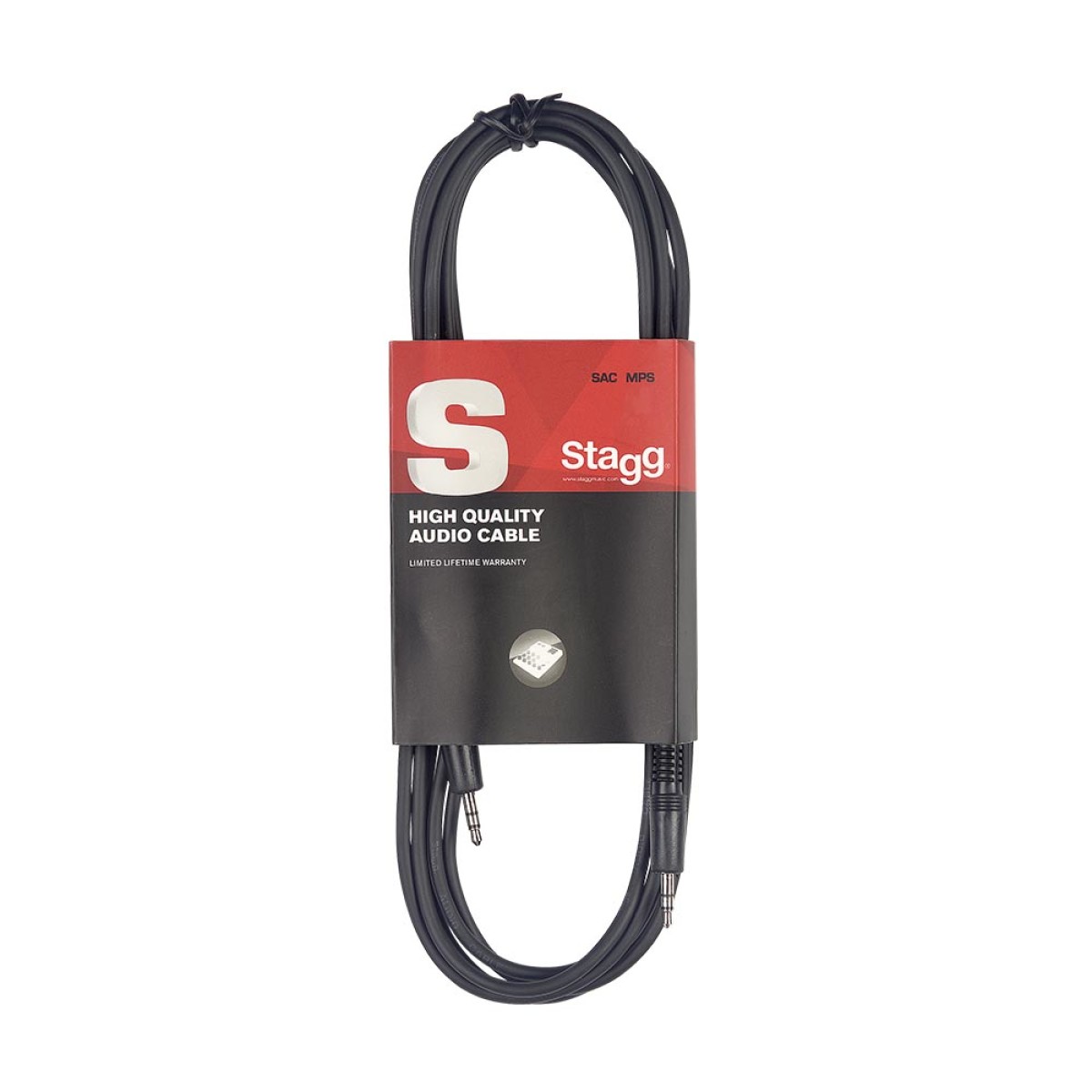 Kabelis mini jack/m - mini jack/m, 1 m, SAC1MPSMPSB Stagg