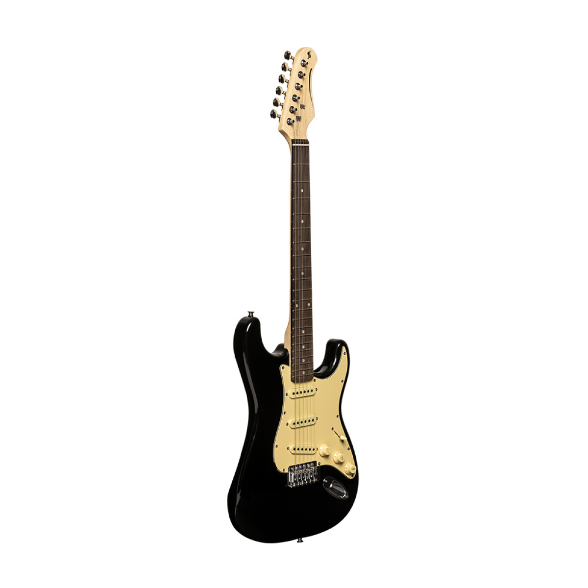 Elektriskā ģitāra Stratocaster master's tuning SES-30 BK Stagg