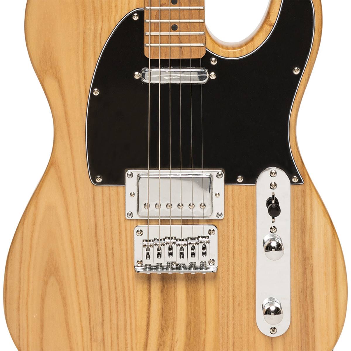 Elektriskā ģitāra Telecaster Stagg SET-PLUS NAT