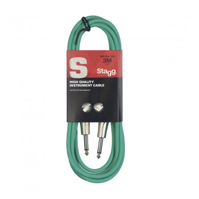 Ģitāras Instrumentu vads jack-jack 3m SGC3DL CGR Stagg
