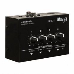 Austiņu pastiprinātājs stereo 4 kanālu SHA-4 EU  Stagg