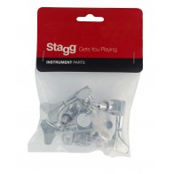 Basģitāras stīgu novilcēji spriegotāji 2+2 SP-MHBS-2X2CH Stagg