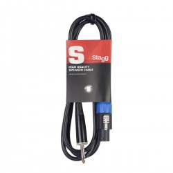 Speakon kabelis 6m, 2x1.5mm SPK/jack SSP6SP15 Stagg