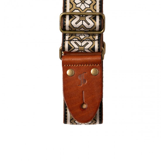 Guitar strap woven nylon SWO-TIA-KHAKI Stagg