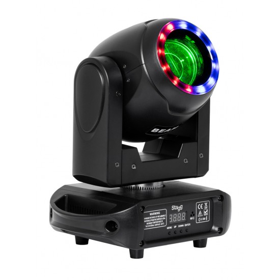 Moving head with 80w Spot + RGBW LED Ring Stagg SPECTER 100-0