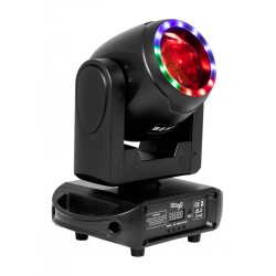 Kustīga galva ar 60 W punktu + RGBW LED gredzenu Stagg SPECTER 60-0
