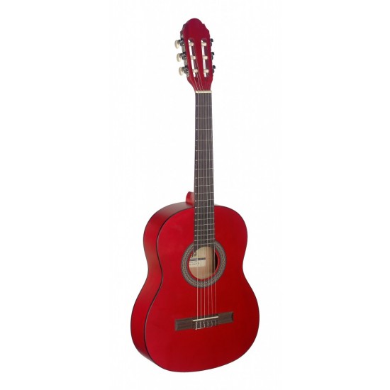 Klasiskā ģitāra Stagg C430 M RED (3/4)