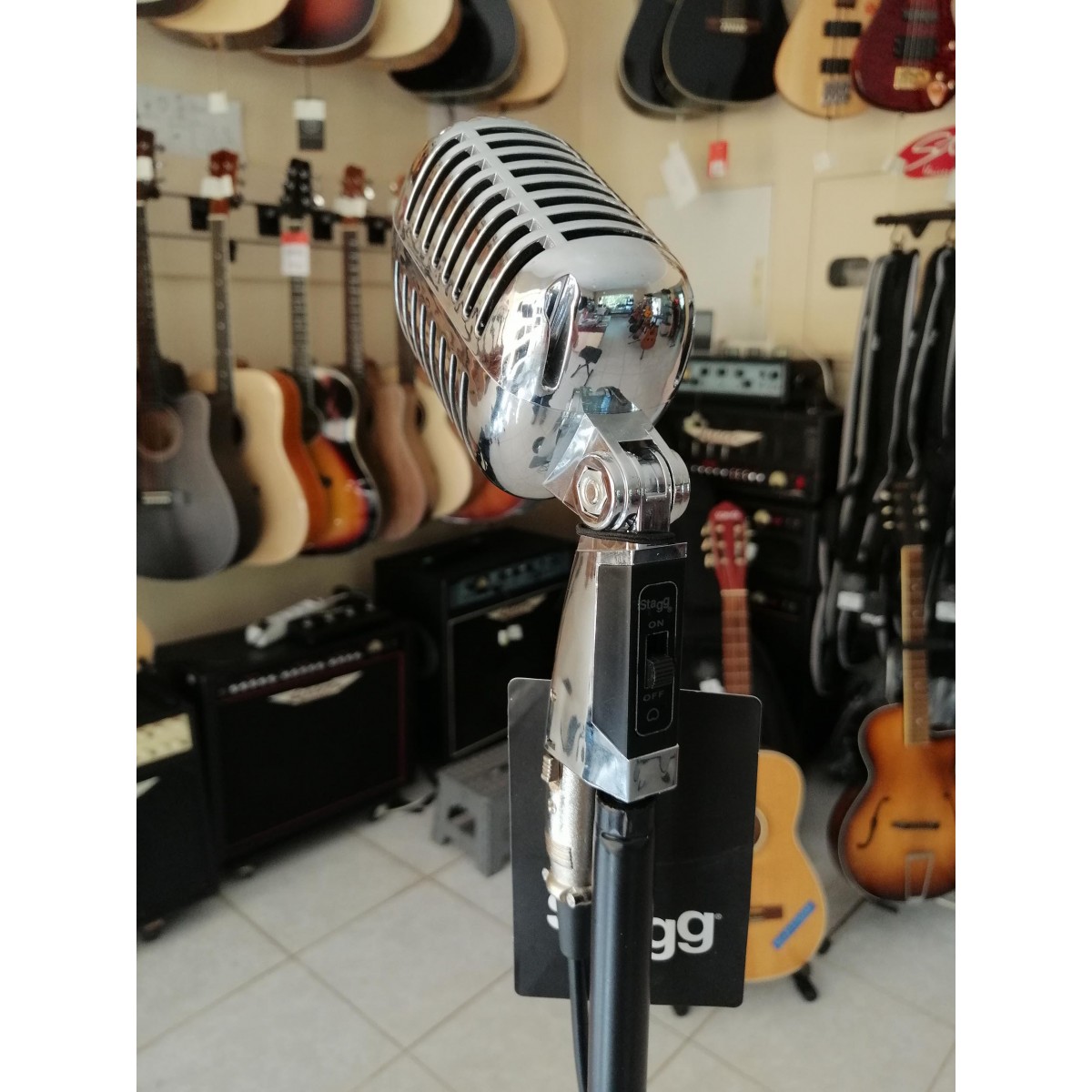 Dinamiskais mikrofons Stagg SDMP40 CR