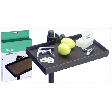 Accessory tray with clamp for stand Stagg ACTR-2515 BK
