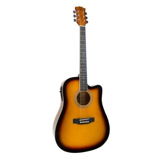 Acoustic guitar with preamp Condorwood AD-203 SB