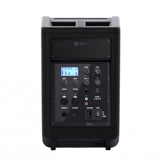Skandā ar iebūvētu akumulatoru LD Systems ANNY 8 Black
