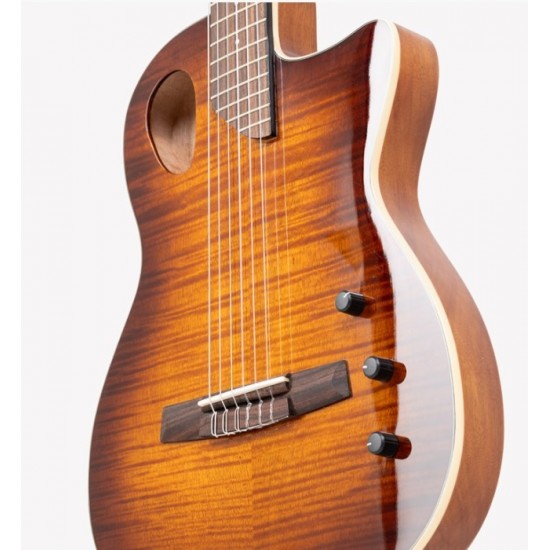 Electric classical guitar Angel Lopez SHERRY CE TB (4/4)