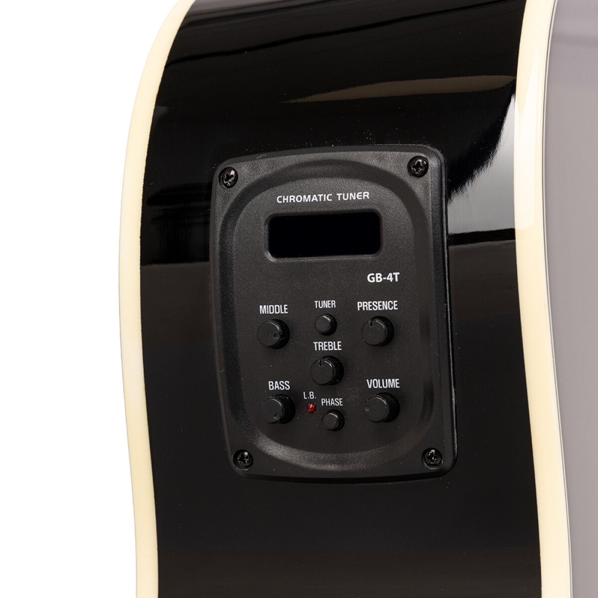 Basģitāra elektroakustiskā jumbo SA40BASS ACE-BK Stagg