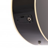 Basģitāra elektroakustiskā jumbo SA40BASS ACE-BK Stagg
