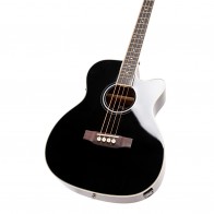 Basģitāra elektroakustiskā jumbo SA40BASS ACE-BK Stagg