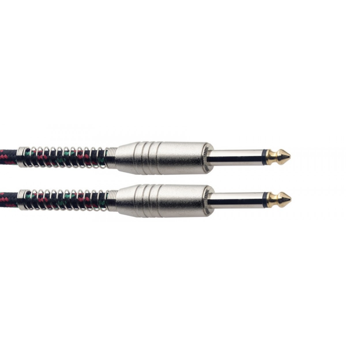 Ģitāras Instrumentu vads jack-jack 3m SGC3VT BK Stagg kabelis