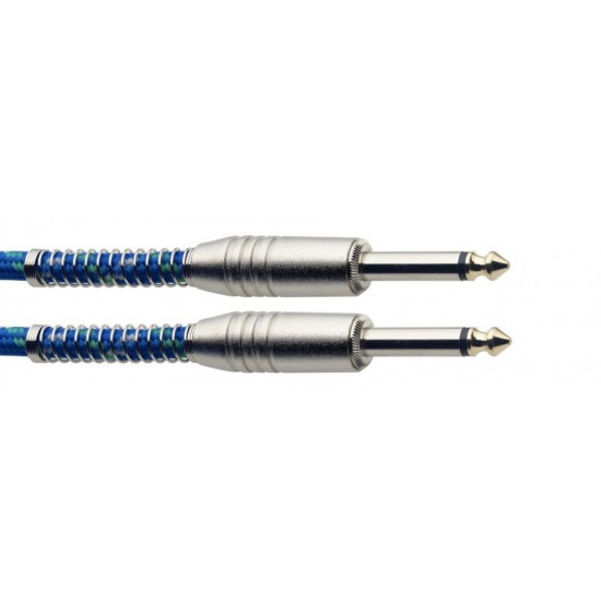 Ģitāras Instrumentu vads jack-jack 3m SGC3VT BL Stagg kabelis