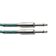 Ģitāras Instrumentu vads jack-jack 3m SGC3VT GR Stagg kabelis