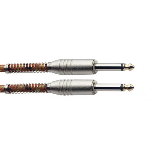 Ģitāras Instrumentu vads jack-jack 3m SGC3VT OR Stagg kabelis