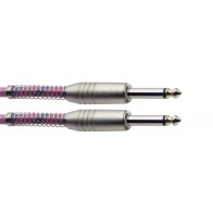 Ģitāras Instrumentu vads jack-jack 3m SGC3VT PK Stagg kabelis