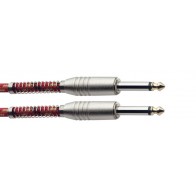 Ģitāras Instrumentu vads jack-jack 3m SGC3VT RD Stagg kabelis
