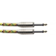 Ģitāras Instrumentu vads jack-jack 3m SGC3VT YW Stagg kabelis