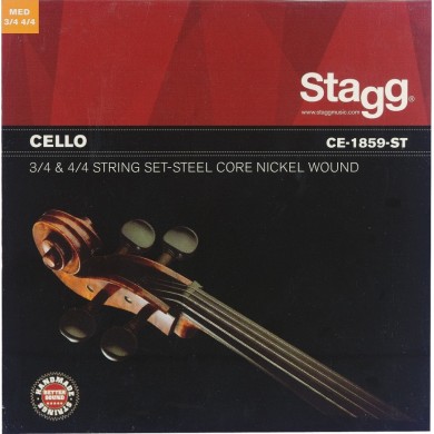 Stīgas čellam Stagg CE-1859-ST