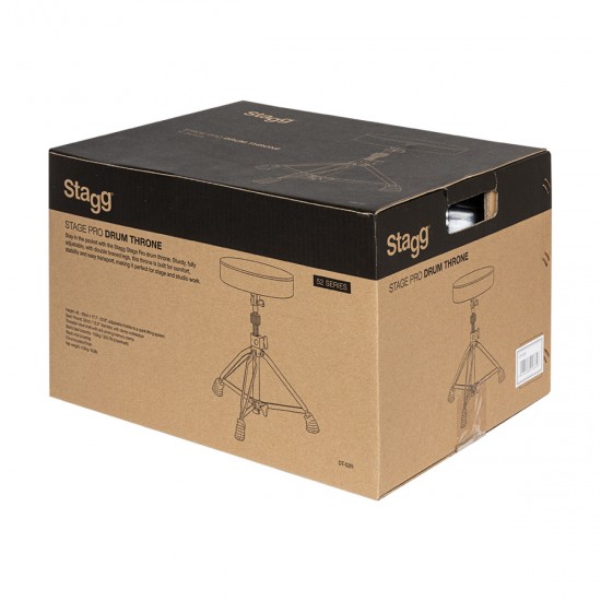 Drum throne Stagg DT-52R (no 45 līdz 60 cm)
