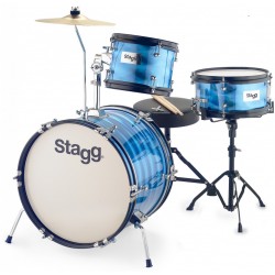 Bungu komplekts Stagg TIM JR 3/16B BL