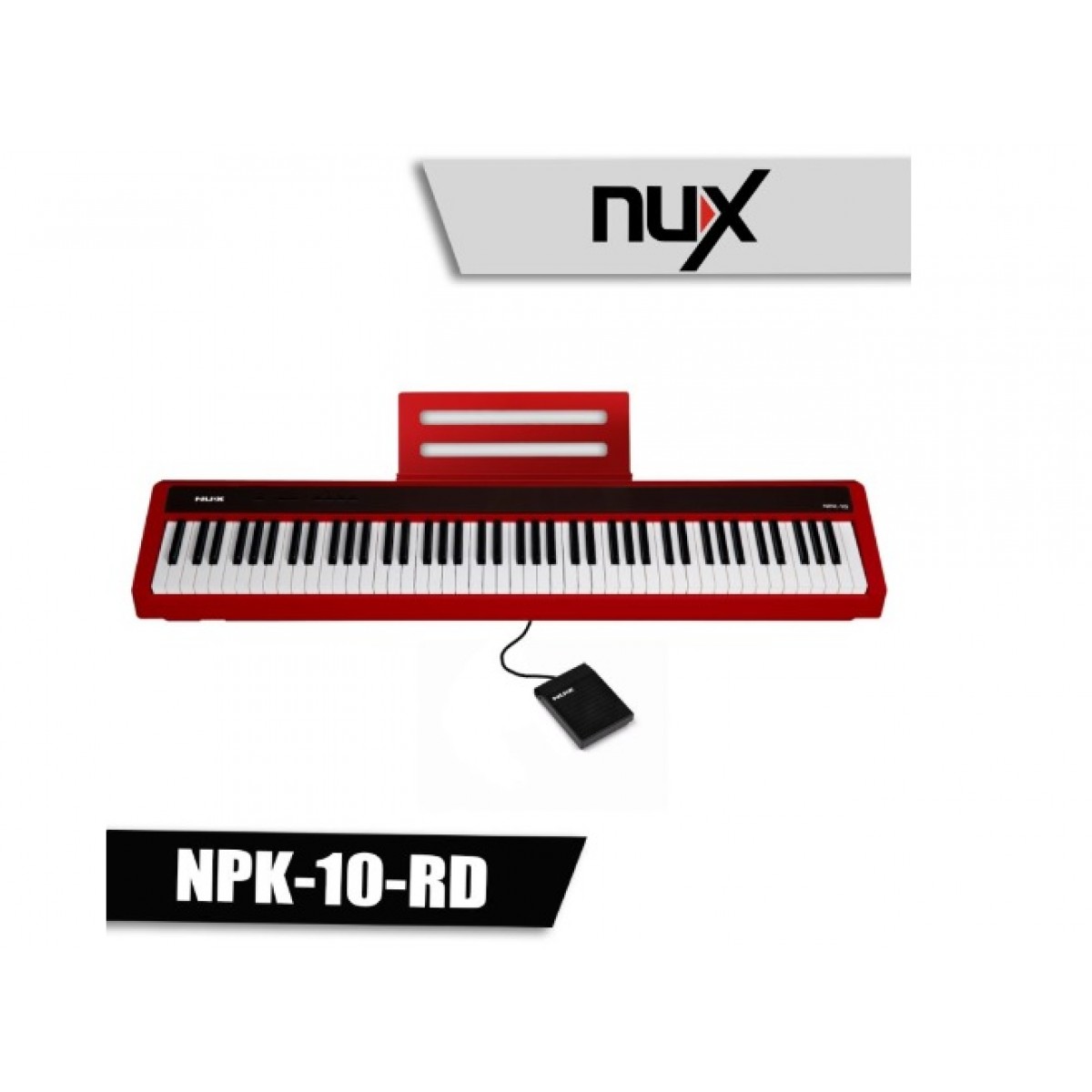 Digitālās klavieres NUX NPK-10 RED