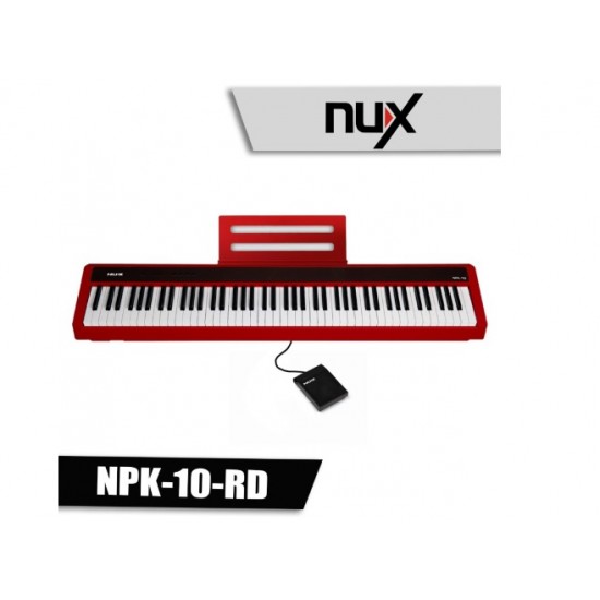 Digitālās klavieres NUX NPK-10 RED