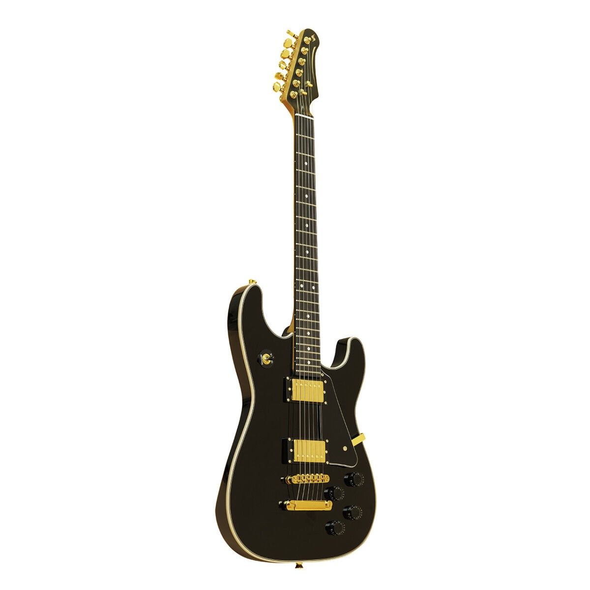 Elektriskā ģitāra Stagg 30TH LEGACY BLK