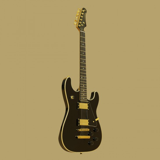 Elektriskā ģitāra Stagg 30TH LEGACY BLK