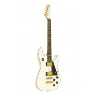 Elektriskā ģitāra Stagg 30TH LEGACY WH