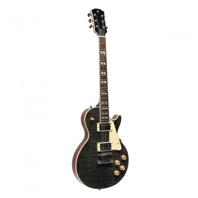 Elektriskā ģitāra Stagg SEL-DLX TR BLK