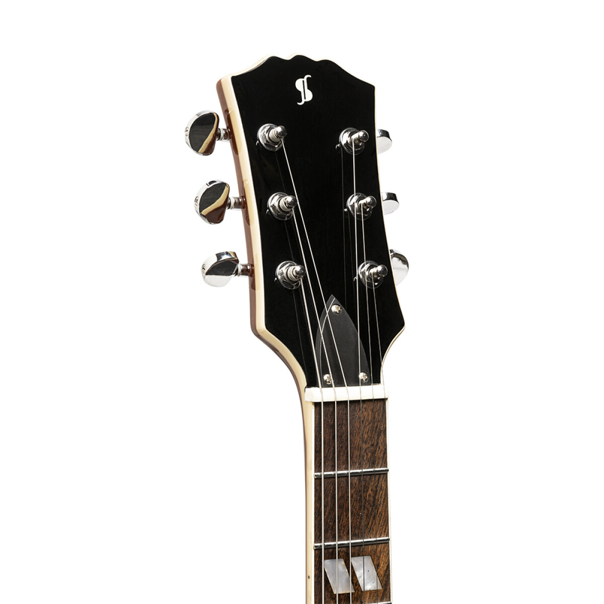 Elektriskā ģitāra Stagg SEL-DLX TR BLK