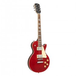 Elektriskā ģitāra Stagg SEL-DLX W RED