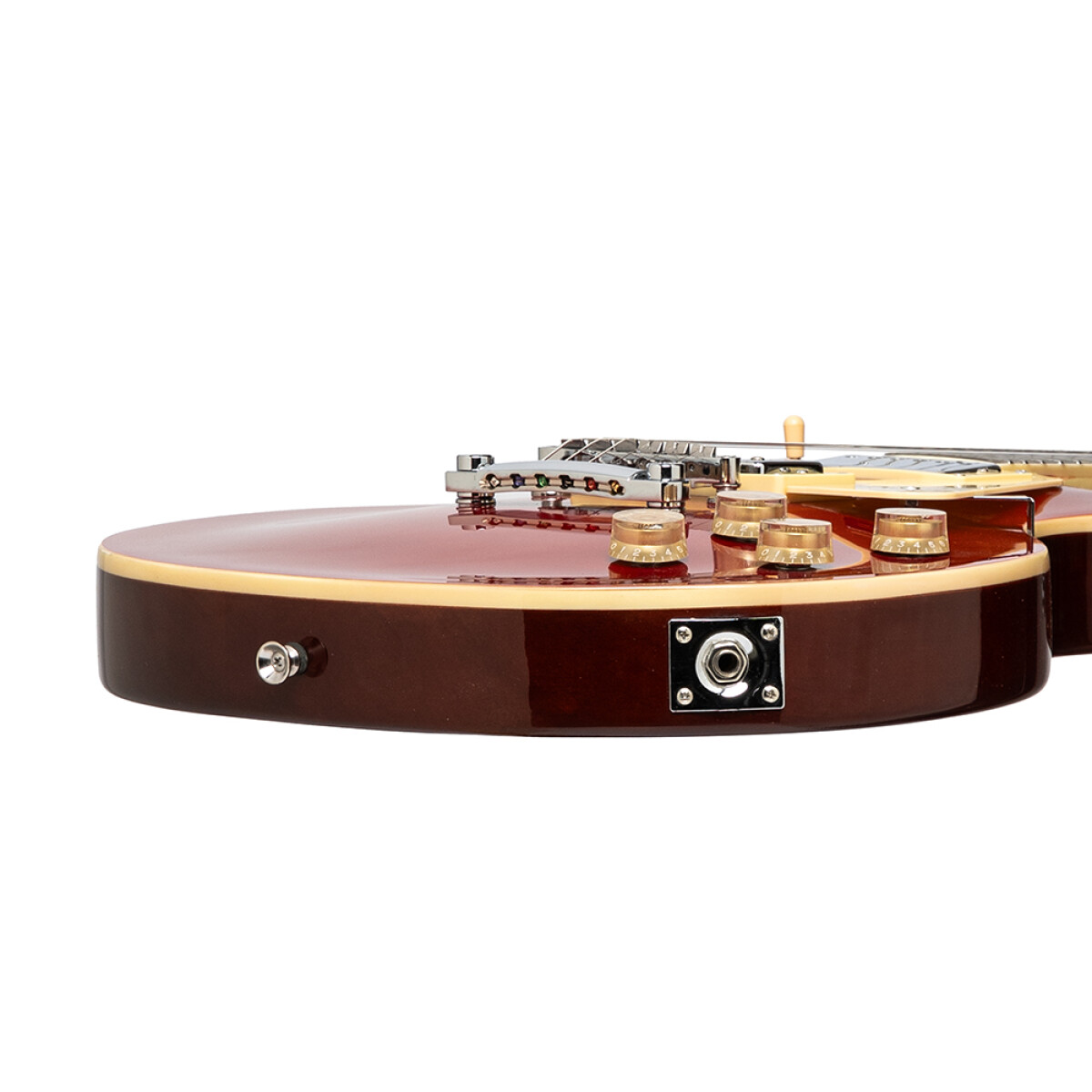 Elektriskā ģitāra Stagg SEL-DLX W RED