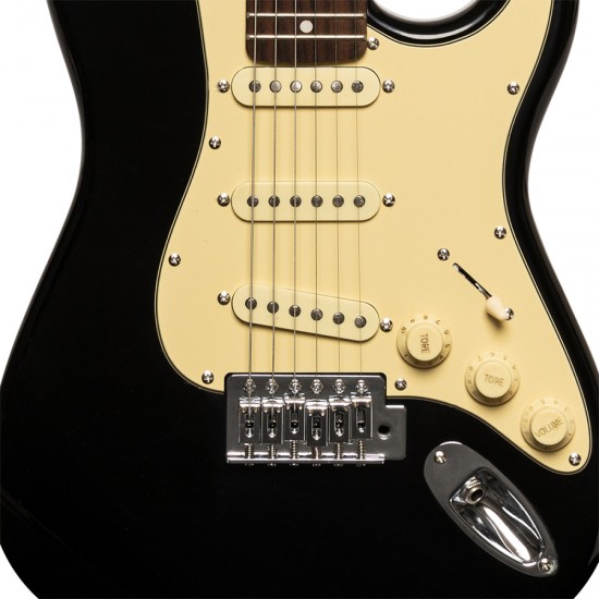 Electric guitar Stagg SES-30 BK 3/4