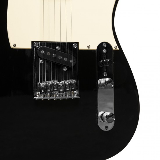 Elektriskā ģitāra Stagg SET-STD BLK