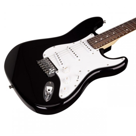 Electric guitar SX Stratocaster ED1-BK