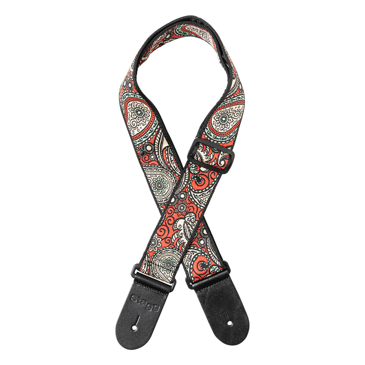 Ģitāras siksna Stagg SWO-PSLY 1 RED